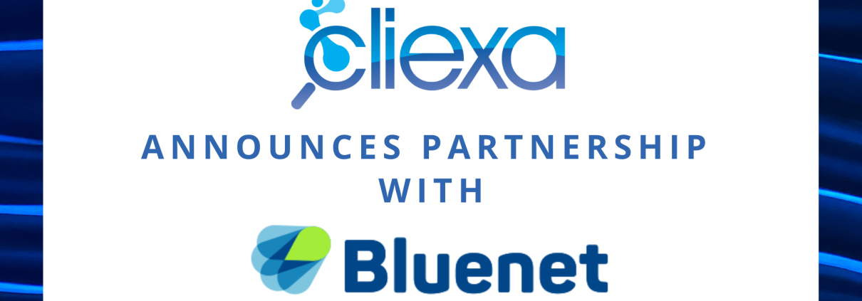 cliexa announces partnership with Bluenet